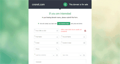 Desktop Screenshot of cvsnet.com